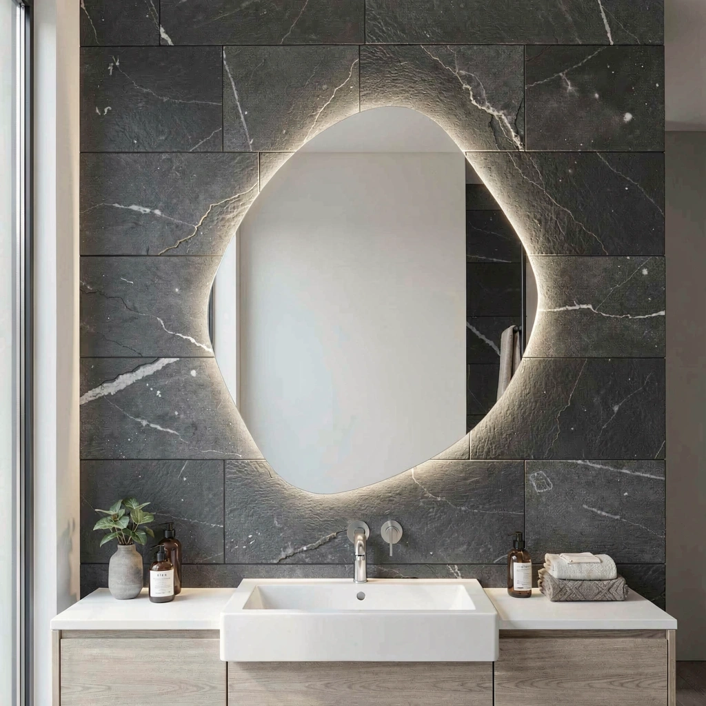 Indirekt tükör világítás